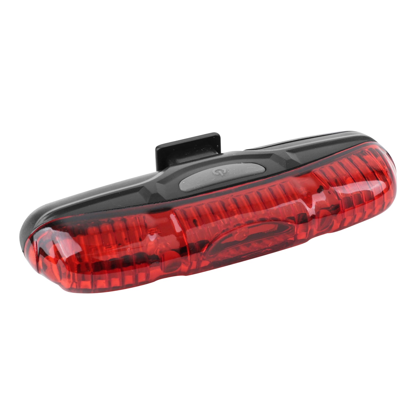 Eclairage vélo à pile arrière sur tige de selle Newton flash 5 leds 3 fonctions noir livré avec 2 piles aaa