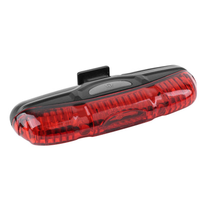 Eclairage vélo à pile arrière sur tige de selle Newton flash 5 leds 3 fonctions noir livré avec 2 piles aaa