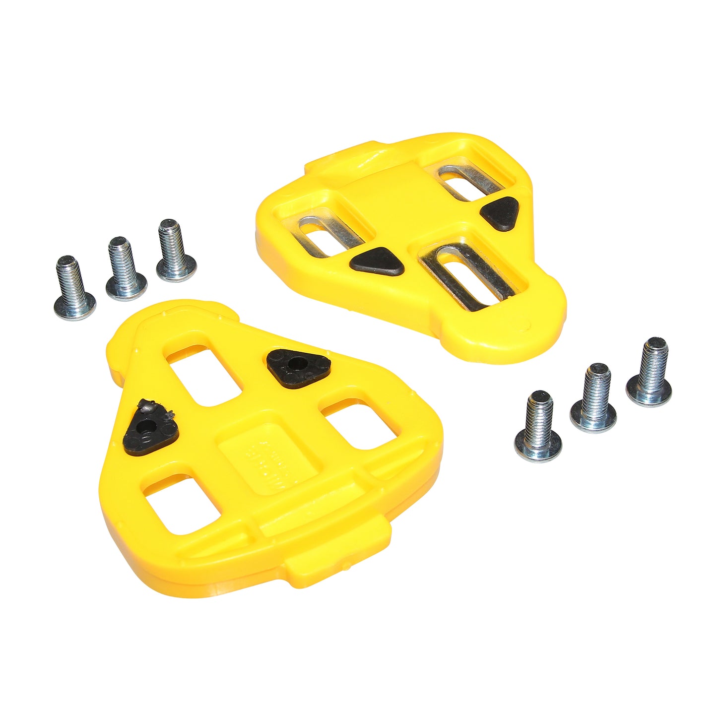 Miche yellow toe clips fixed (pair)