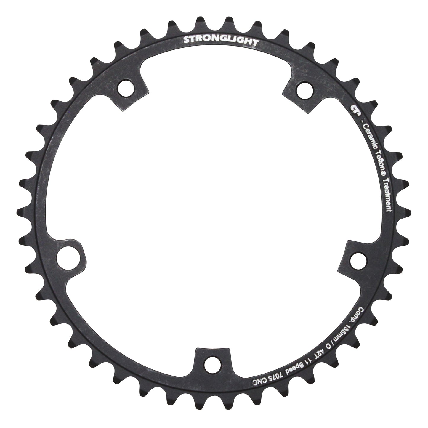 Plateau route Stronglight UltraTorque CT2 5 bras D135 42D int Campagnolo 11V