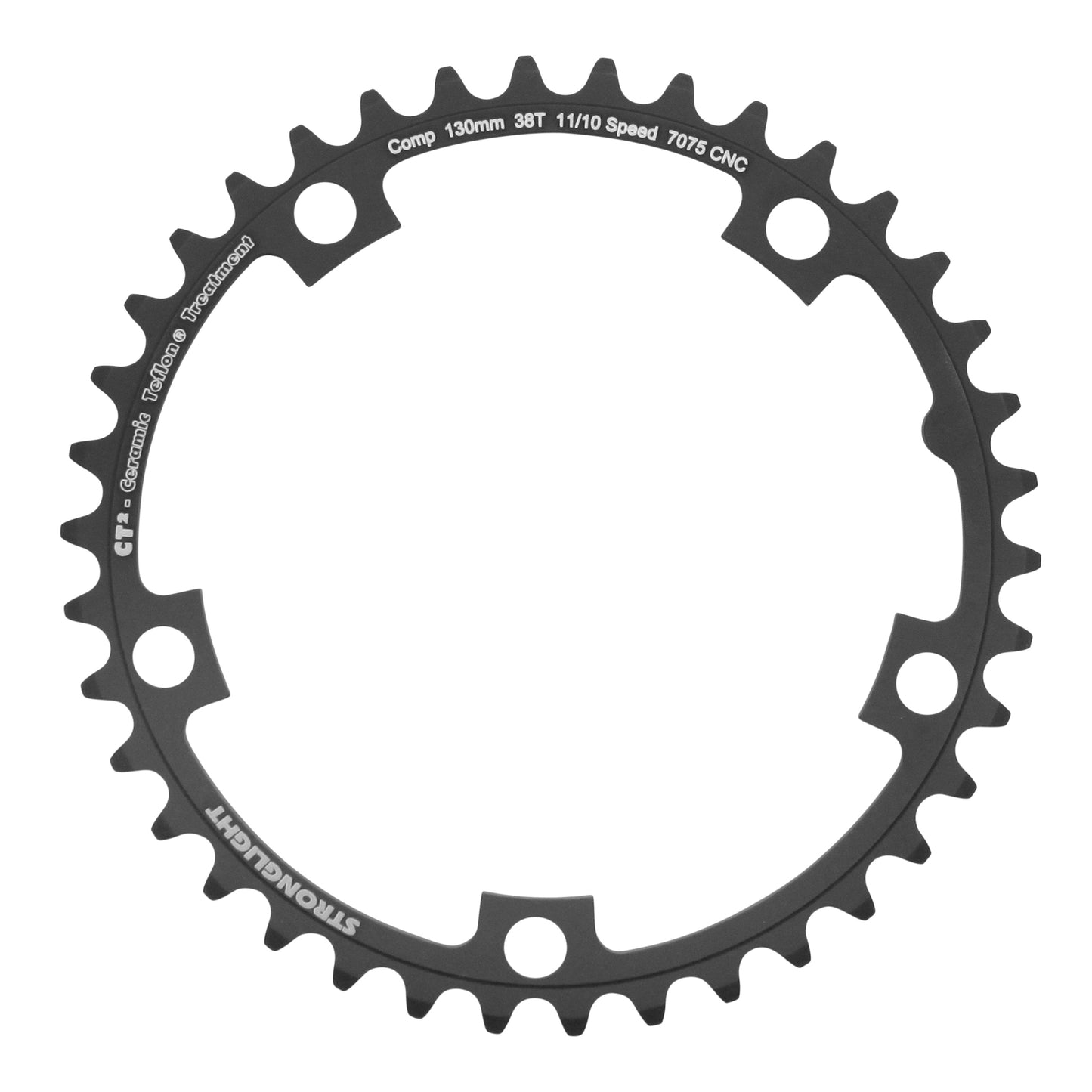 Stronglight CT2 D130 38T Road Chainring int Shimano 10-11S