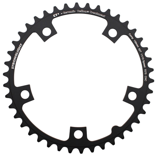 Plateau route Stronglight CT2 D130 42D int Shimano 10-11V