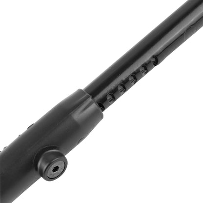 Béquille vélo double centrale Newton 24-28" réglable alu noir