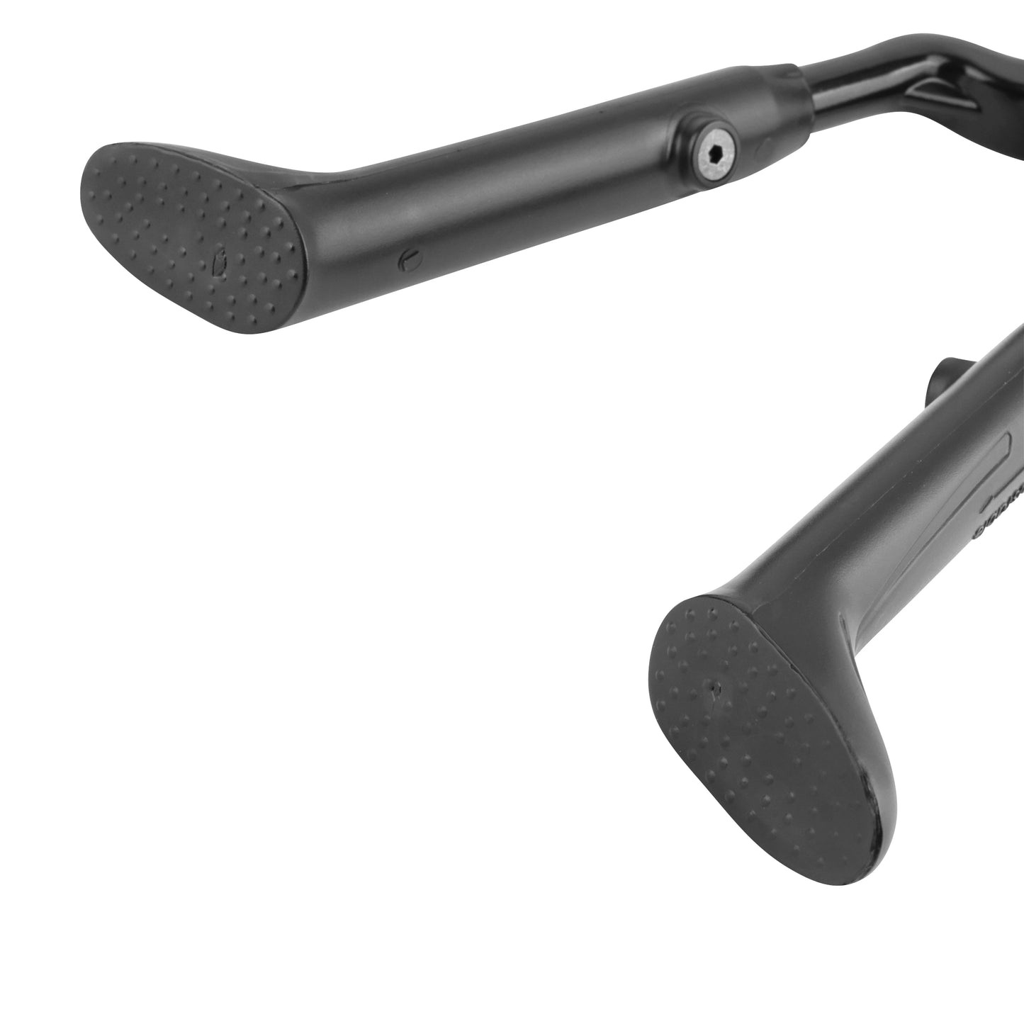 Béquille vélo double centrale Newton 24-28" réglable alu noir