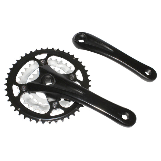 MTB crankset PCP black aluminum 170 44x32x22
