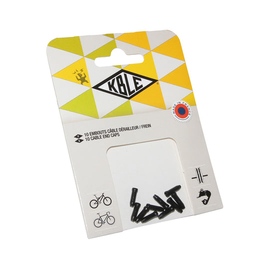 Black cable end (pack of 10)