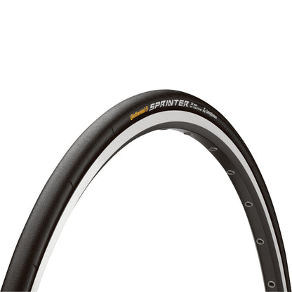 700 x 25 Continental Sprinter Gatorskin reinforced tubular tire black 295g