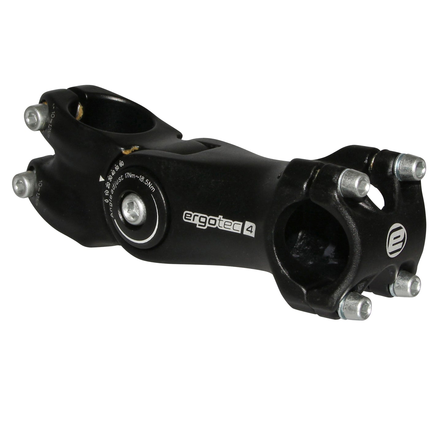 Potence VTT Ergotec Octopus réglable noir 25,4 L105