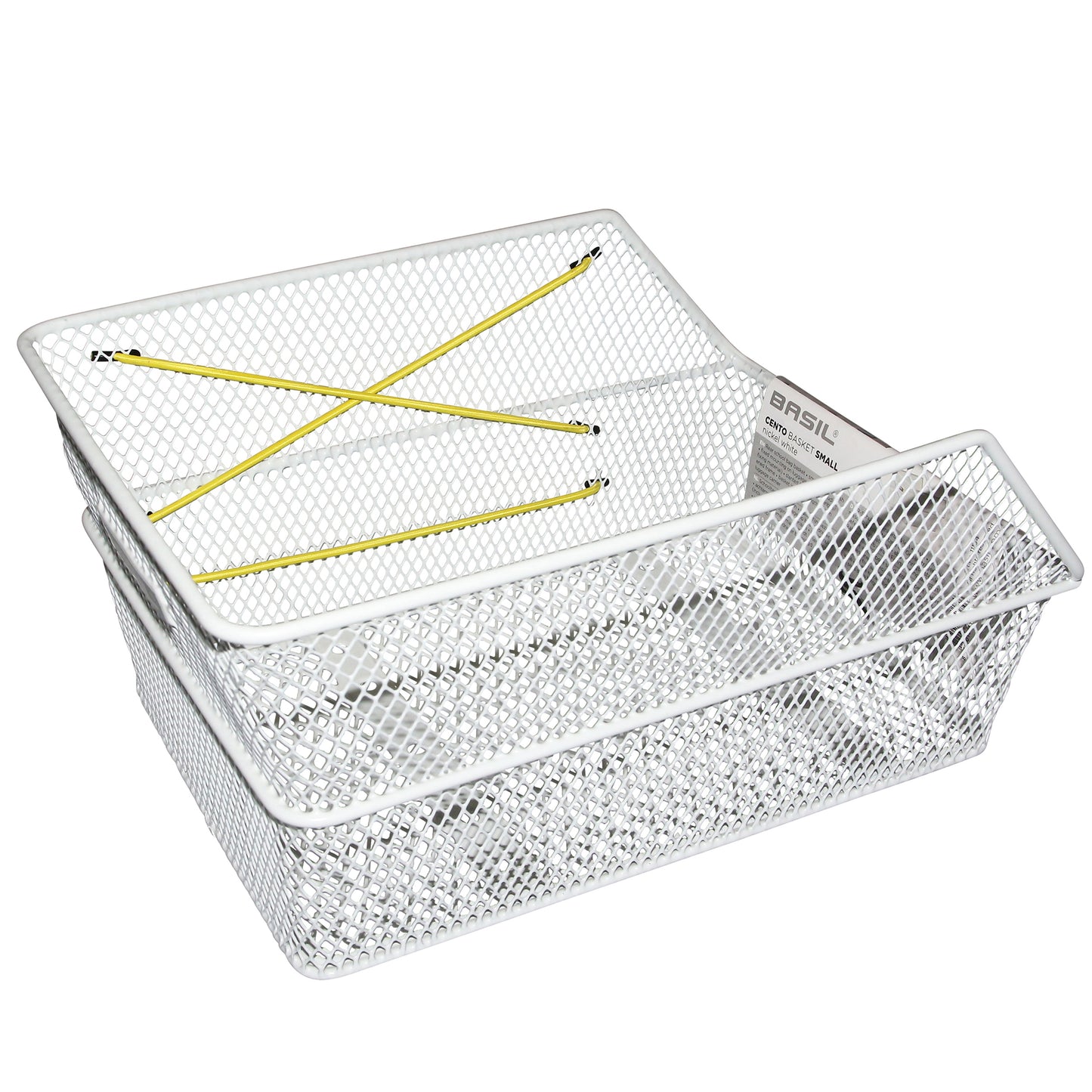 Cordon élastique fluo jaune pour panier maille Basil