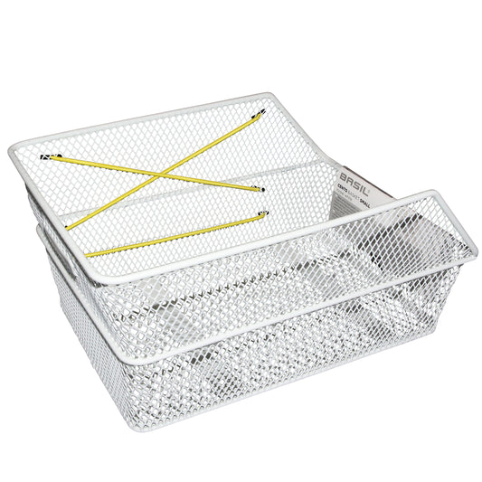 Cordon élastique fluo jaune pour panier maille Basil
