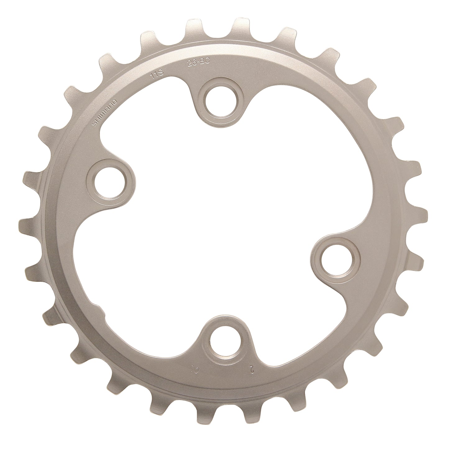 Plateau VTT 4 bras D64 pour Shimano XT M8000 26D 11V