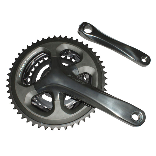 Pédalier route Shimano Tiagra 4703 argent triple 170 50x39x30
