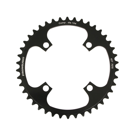 Plateau VTT 4 bras Stronglight D104 mono 42D 8-9V