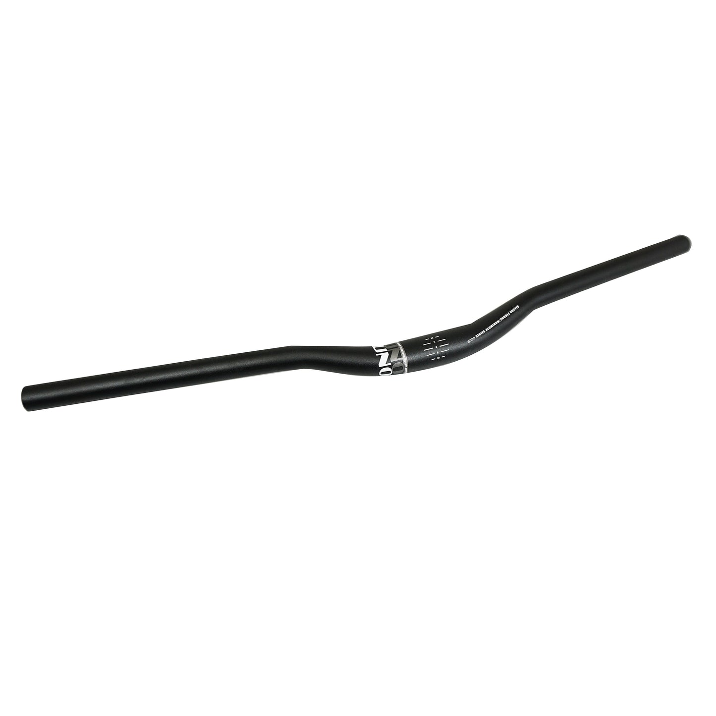 Cintre VTT demi relève Uno noir 31,8 l700mm hauteur 25mm