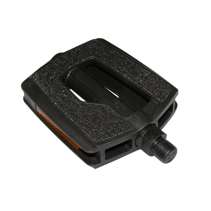 Black resin city pedal grip inserts 9/16