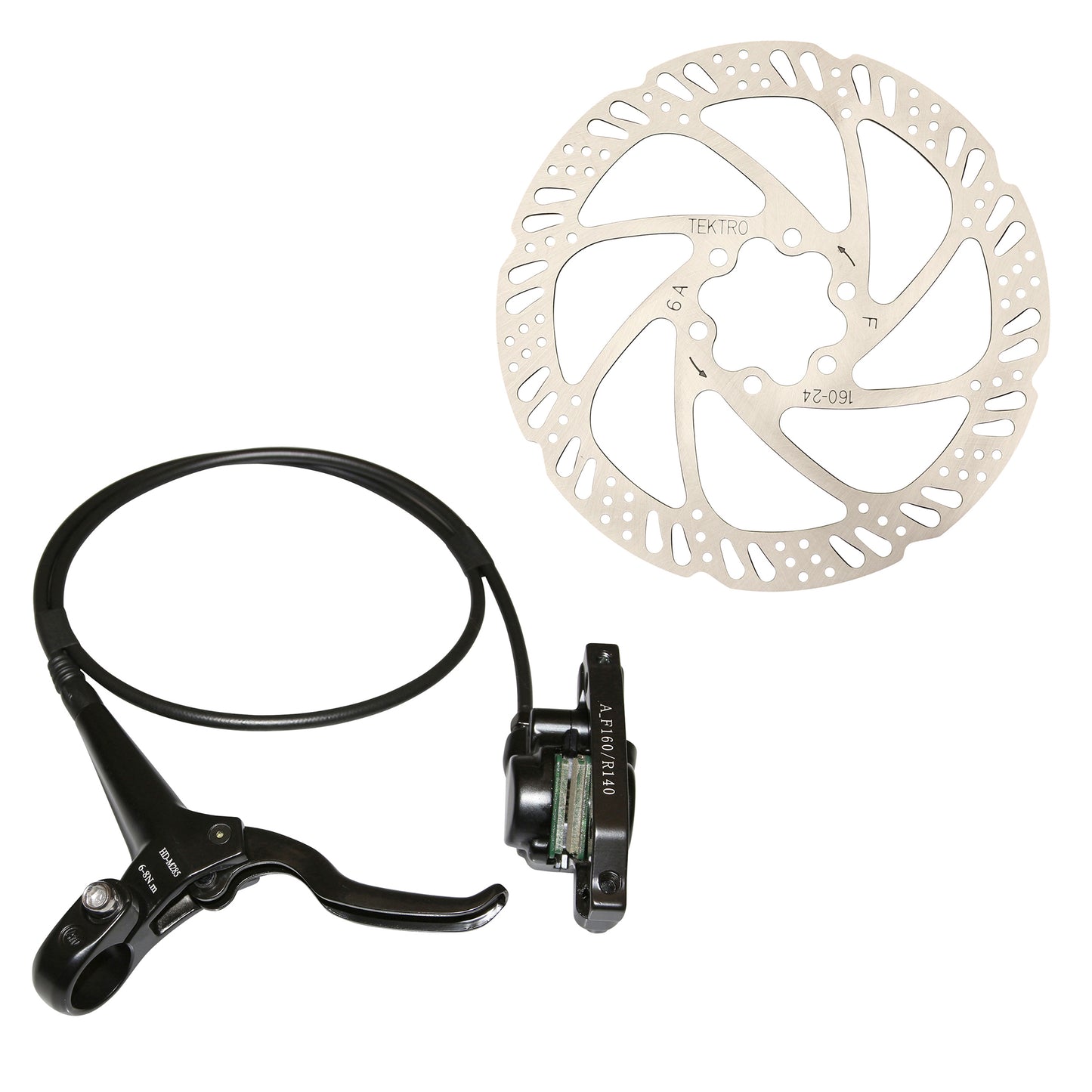 Frein à disque VTT hydraulique Tektro auriga 2.85 noir avant