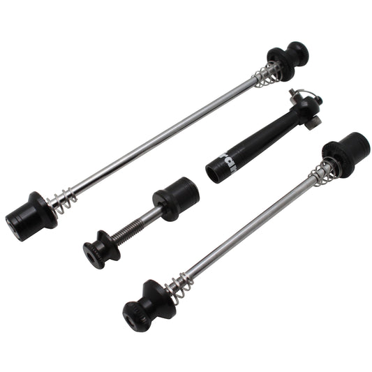 Blocage antivol roues + tige selle Newton noir kit 3 pcs