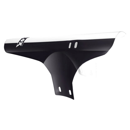 Garde-boue VTT avant Velox Colori noir/blanc fixation fourche