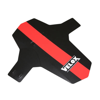 Garde-boue VTT avant Velox Colori noir/rouge fixation fourche