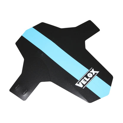 Velox front mountain bike mudguard black/blue fork mount