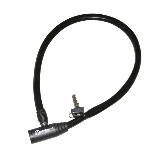 Antivol vélo câble à clé Auvray diam 5 mm l 65 cm
