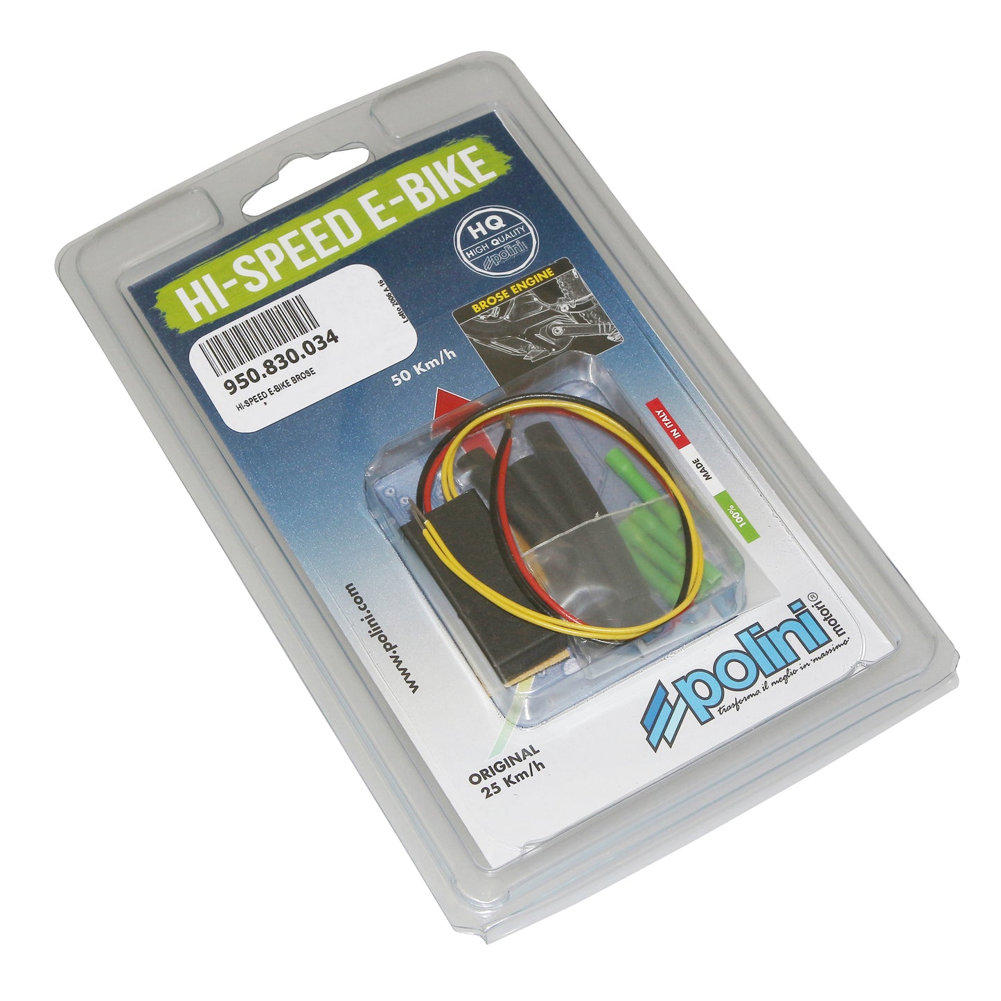 Dispositif Polini Hi-Speed pour moteur Brose 950.830.034