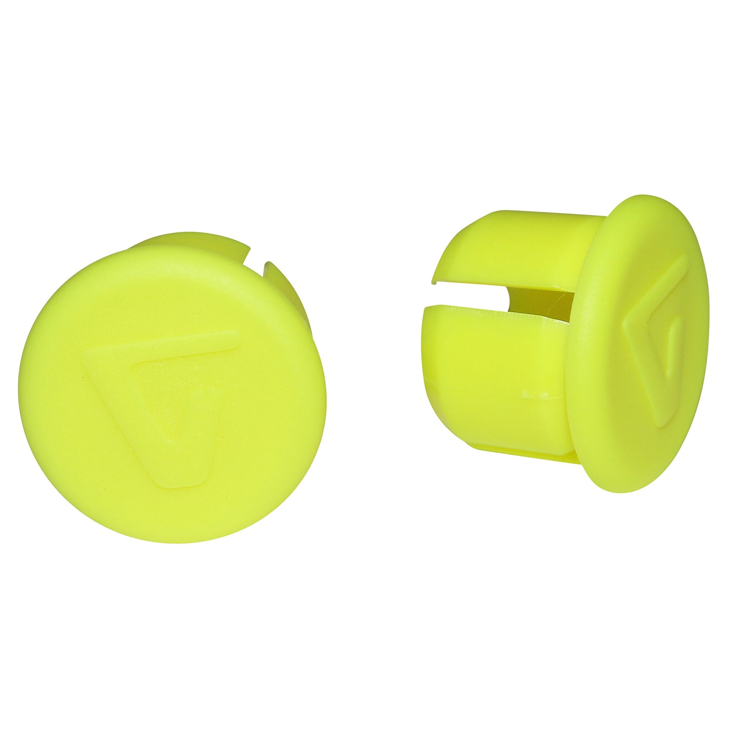 Bouchons cintre route VELOX jaune fluo paire