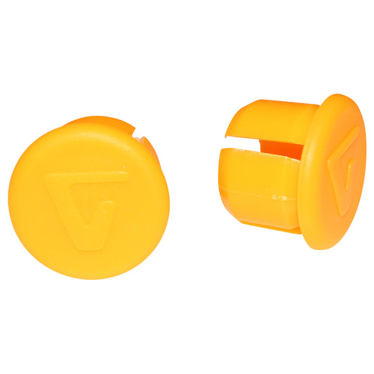 Bouchons cintre route VELOX orange fluo paire