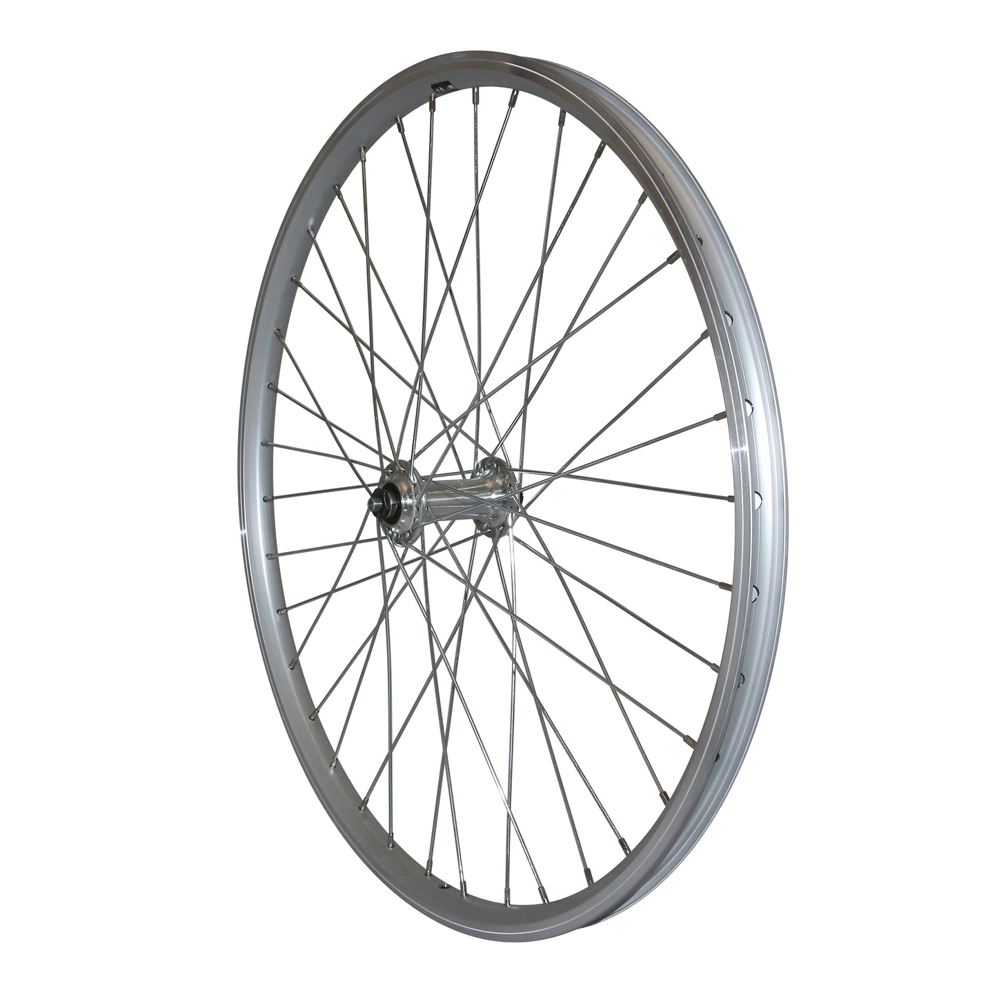Roue VTT Velox patin blocage 24" ER10 avant argent