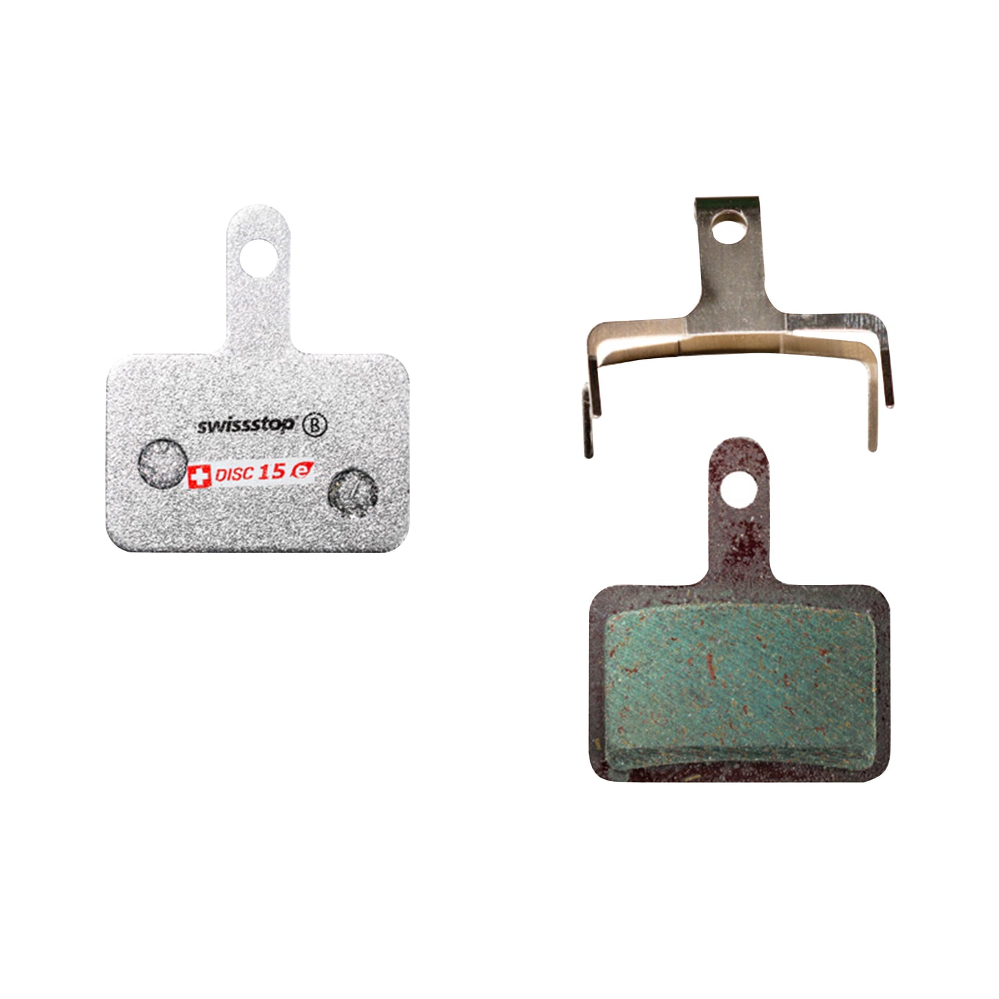 Plaquettes frein VTT SwissStop pour Shimano Deore Disc15E VAE