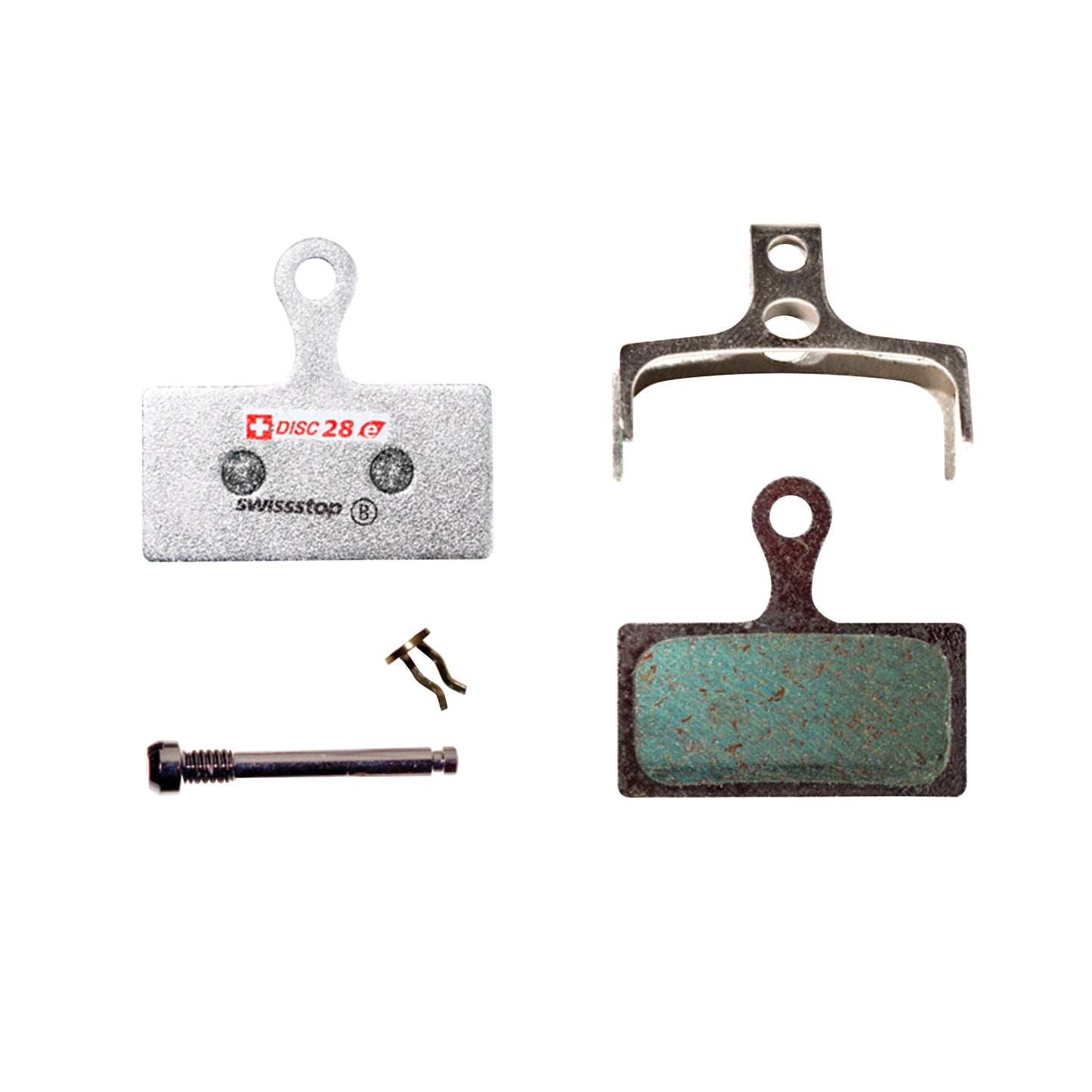 Plaquettes frein VTT SwissStop pour Shimano XT XTR SLX Disc28E