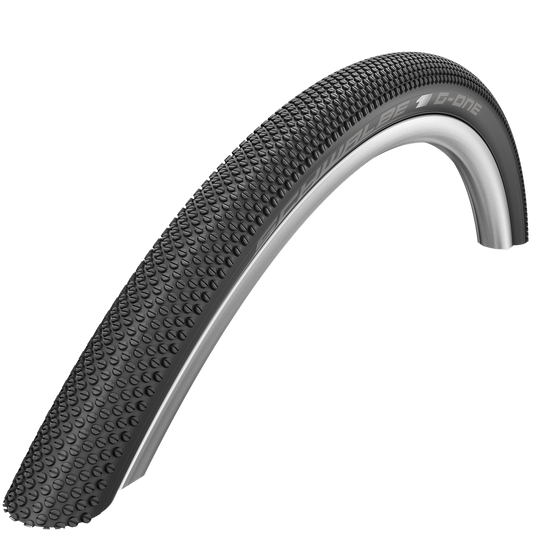 Gravel Tire 700 X 35 Schwalbe G-One Allround Black RaceGuard Reinforcement Tubeless Ready TS (35-622) E-Bike Compatible