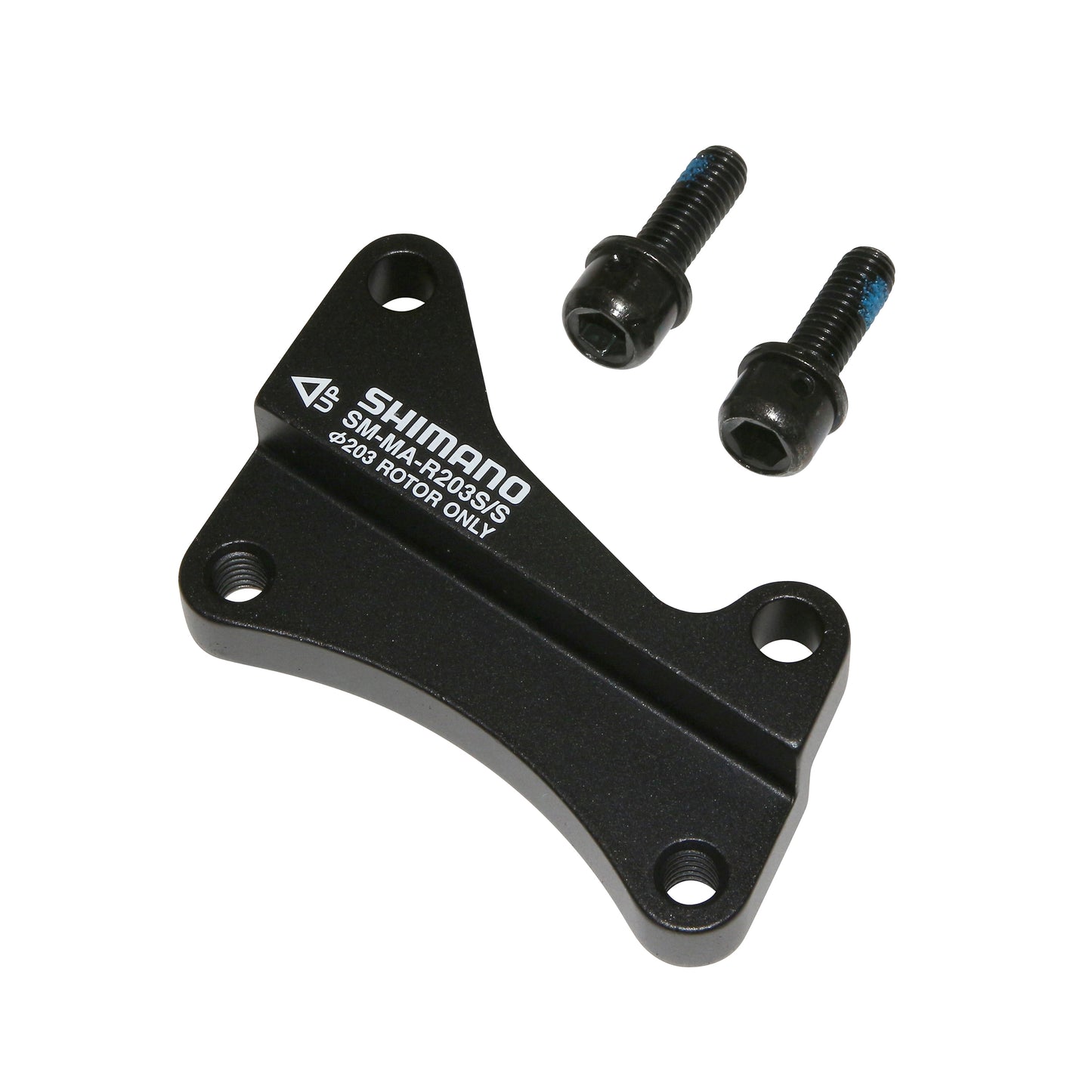 Adaptateur / réhausse frein à disque VTT international arrière Shimano sur cadre étrier 160mm avec disque 203mm