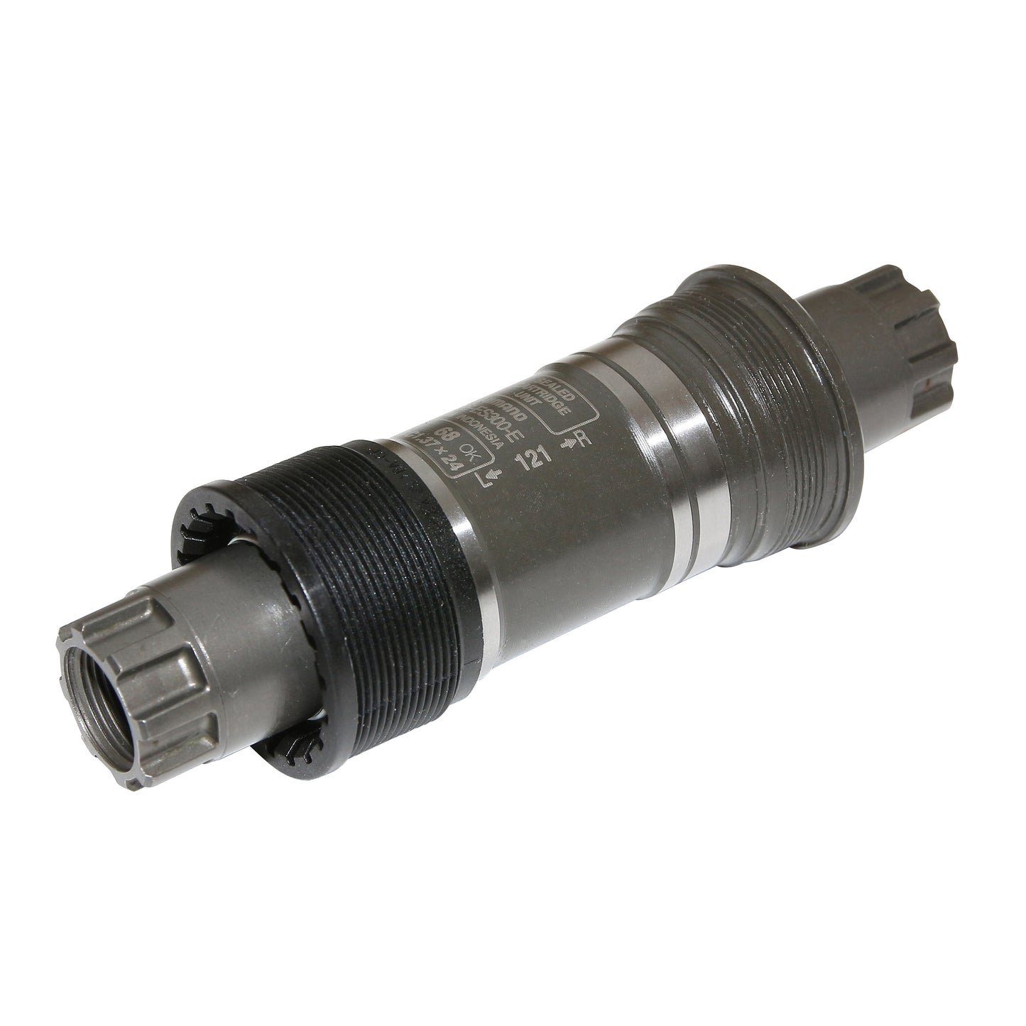 Boîtier pédalier Shimano octalink es300 121mm filetage anglais - bsc - 1,37x24 pour dérailleur sur boitier