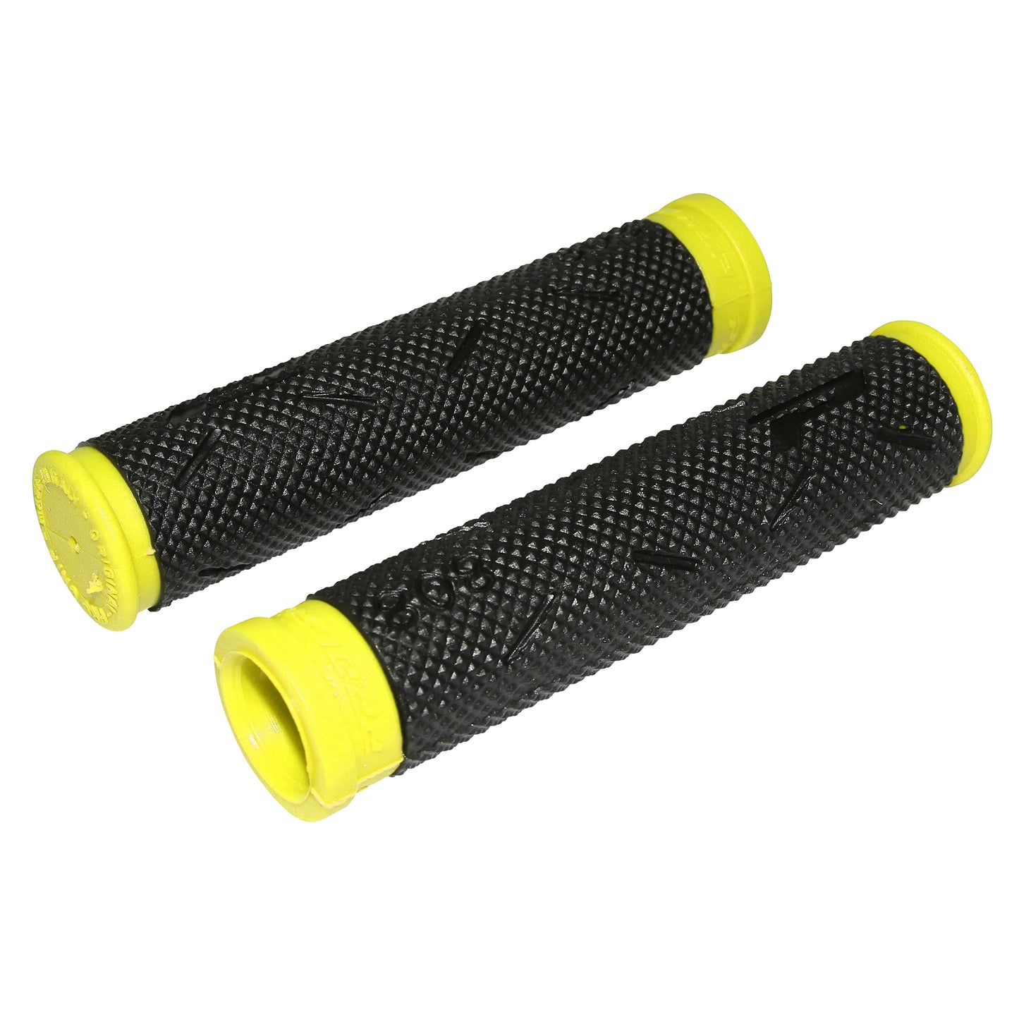Poignées VTT Progrip 808 noir jaune fluo 120mm