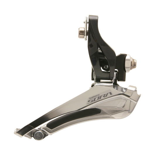 Shimano 9-speed Sora 3000 double braze-on road front derailleur
