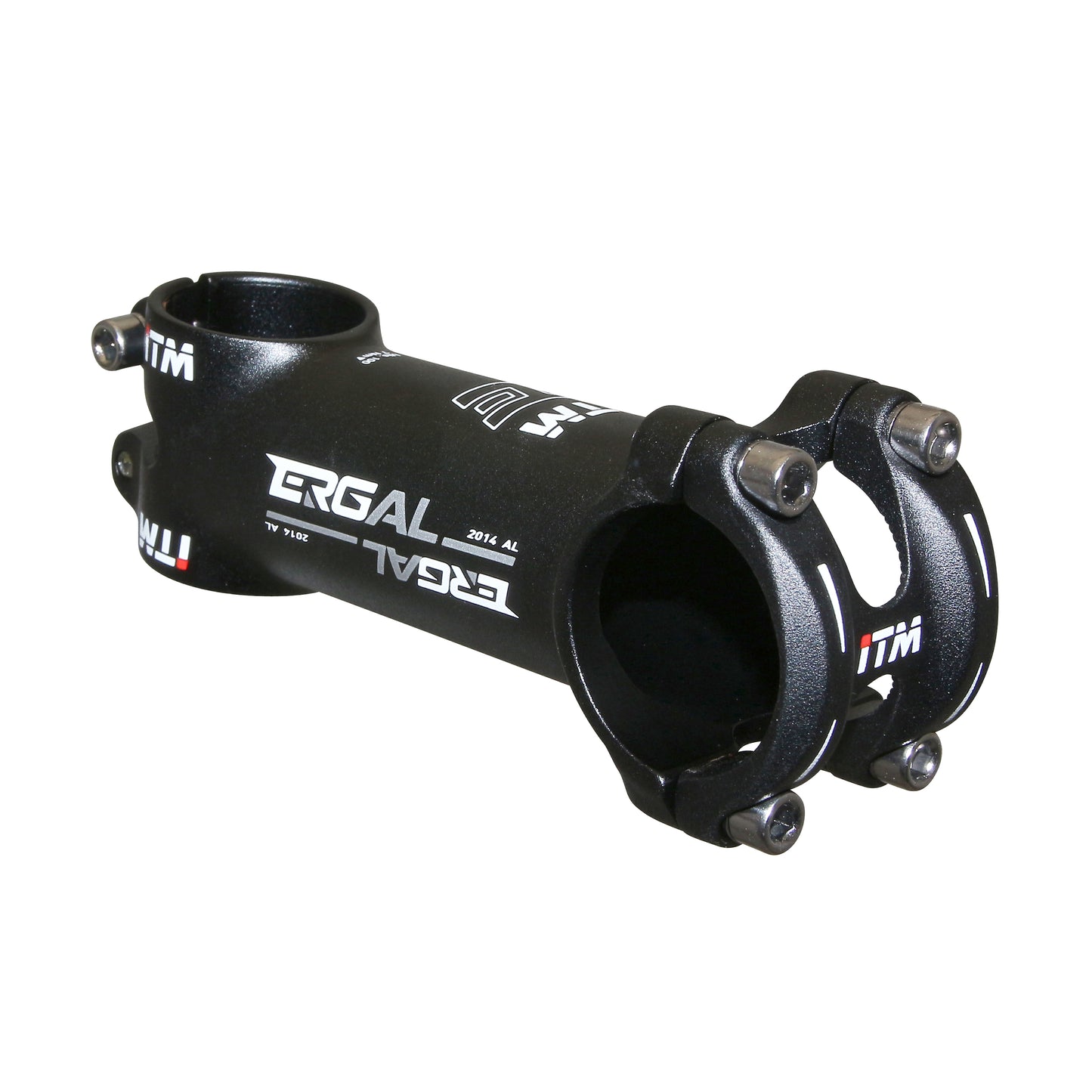 ITM Ergal Black Reversible MTB Road Stem 6° 31.8 L100