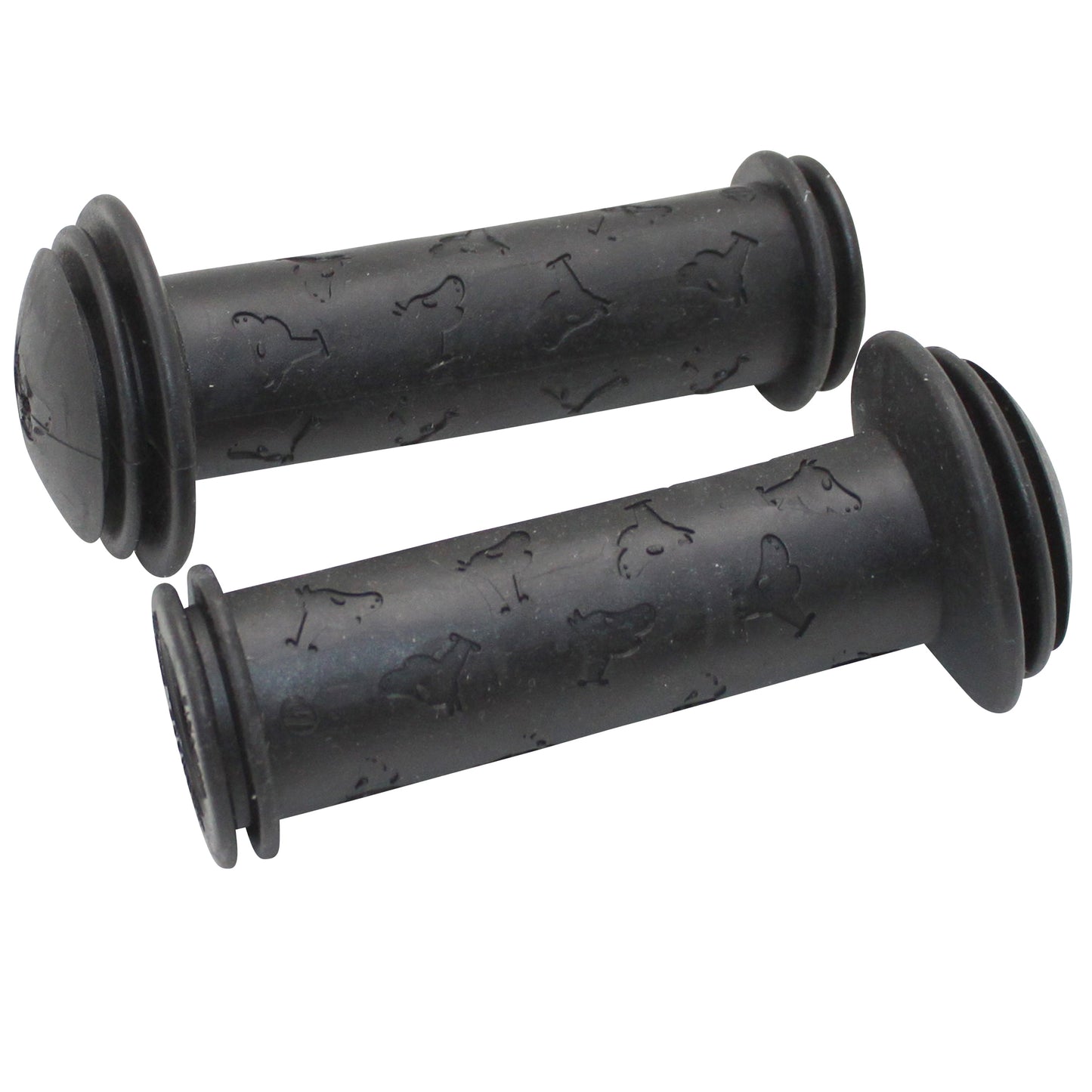 City PCP grips for children, black, shock protection, 100mm, d22.2