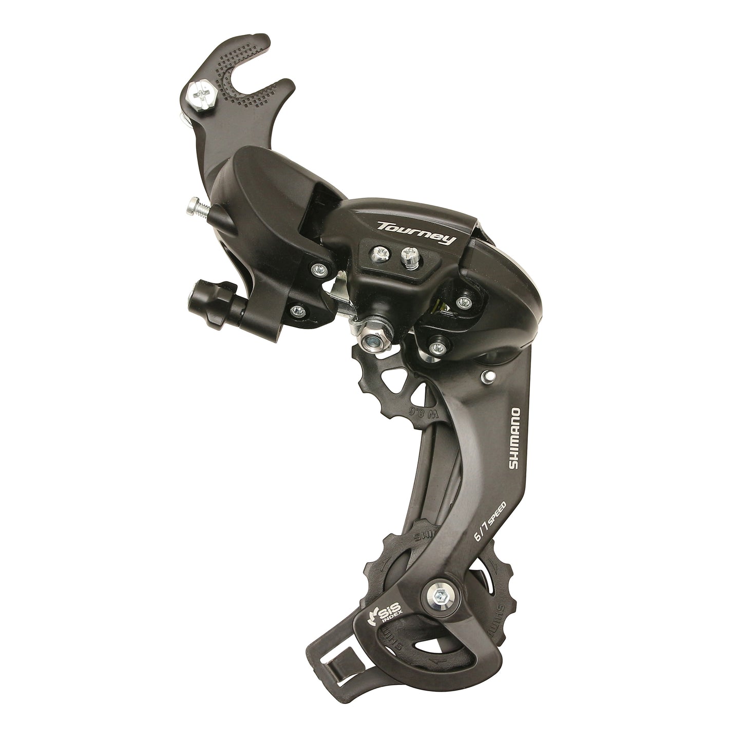 Dérailleur VTT arrière Shimano ty300 6-7v. avec patte