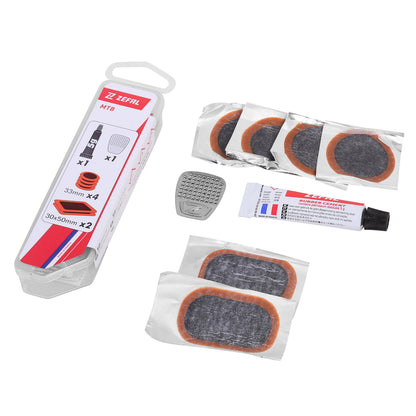 Kit réparation tubeless VTT Zefal intérieur rustines