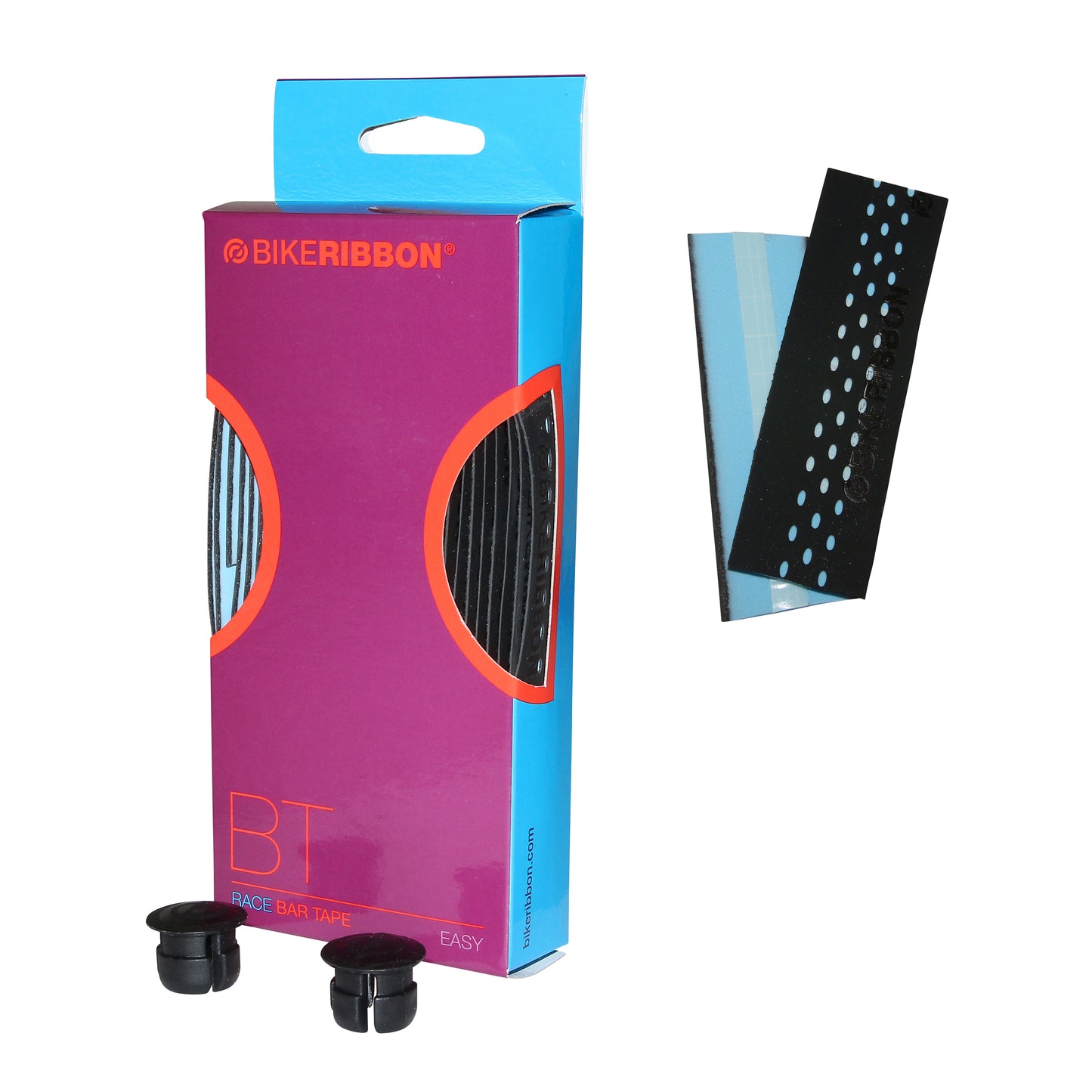 Ruban guidon Bikeribbon Drop noir-bleu