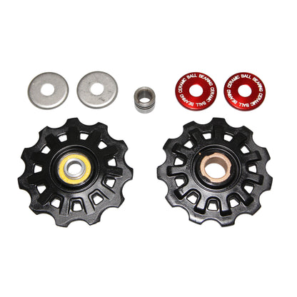 Campagnolo 11-speed derailleur pulley.