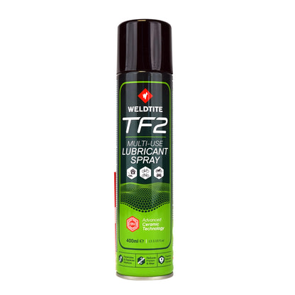 Lubrifiant vélo multi/usage Weldtite TF2 céramique (aérosol 400ml)