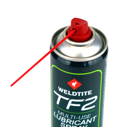 Lubrifiant vélo multi/usage Weldtite TF2 céramique (aérosol 400ml)