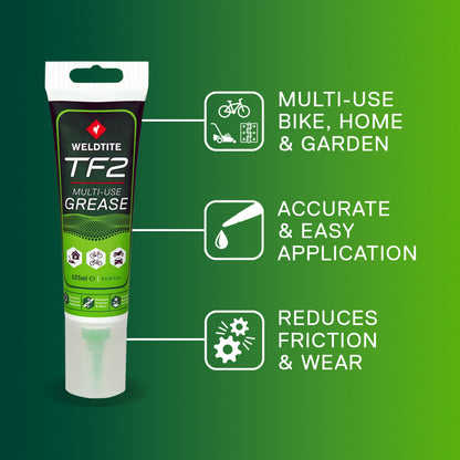 Weldtite TF2 Teflon Bicycle Grease (125ml Tube)