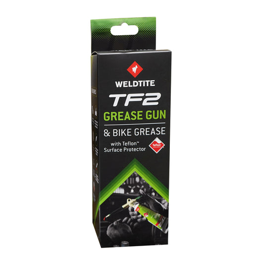 Graisse vélo Weldtite TF2 bike grease au téflon avec pistolet (tube 125ml)