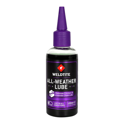 Lubrifiant vélo chaîne Weldtite all weather (100ml)