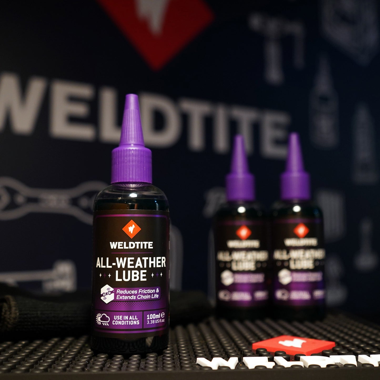 Lubrifiant vélo chaîne Weldtite all weather (100ml)