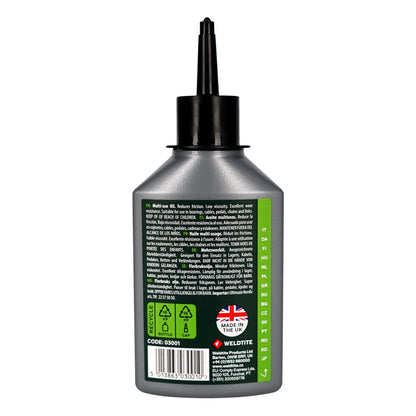 Lubrifiant vélo multi/usage Weldtite TF2 cycle oil (125ml)