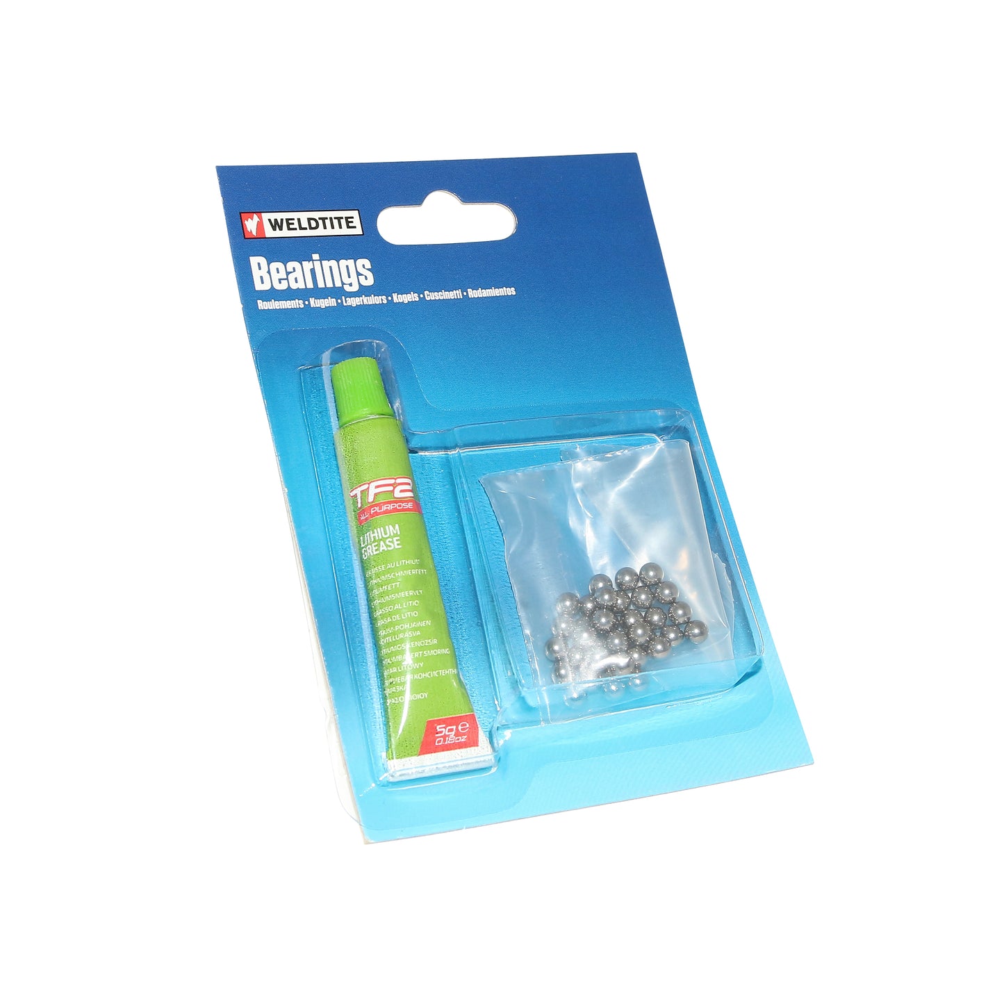 Weldtite 4.762mm steel ball with grease
